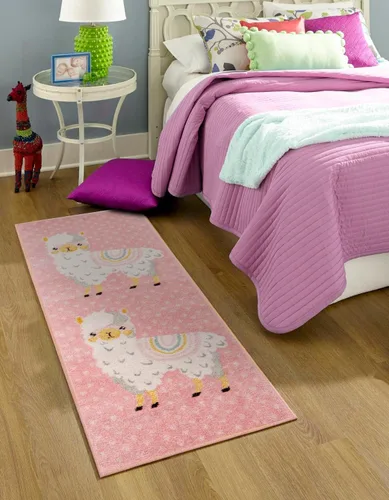 Vista 11 de Unique Loom Whimsy Kids Collection - Alfombra rectangular de 2 pies 2 pulgadas x 2 pies 11 pulgadas, gris/marfil