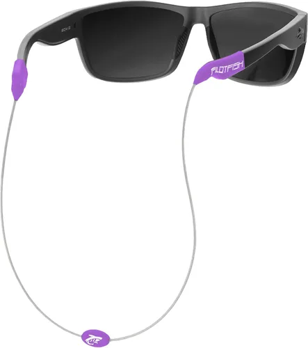 Vista 12 de Pilotfish Wire Sunglasses Strap, No-Tail Eyewear Retainer for Glasses, Secure Eyeglass Holder for Sports and Outdoors