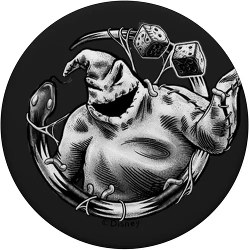 Vista 3 de Disney The Nightmare Before Christmas Oogie Boogie King Dice PopSockets intercambiables PopGrip