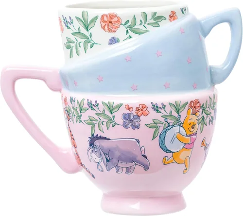 Vista 6 de Silver Buffalo Disney Winnie the Pooh Is It Monday Already With Eeyore - Taza de cerámica cónica, 18 onzas