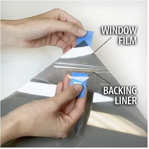 Vista 4 de BDF NC60 - Película de control de calor para ventana Nichrome 60 (luz) - 24 pulgadas x 14 pies