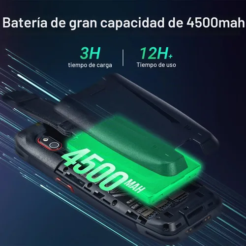 Vista 3 de Escáner de código de barras Android, computadora portátil Android 13, escáner de código de barras 1D/2D/QR, comunicación WiFi BT 5.0 2/3/4G