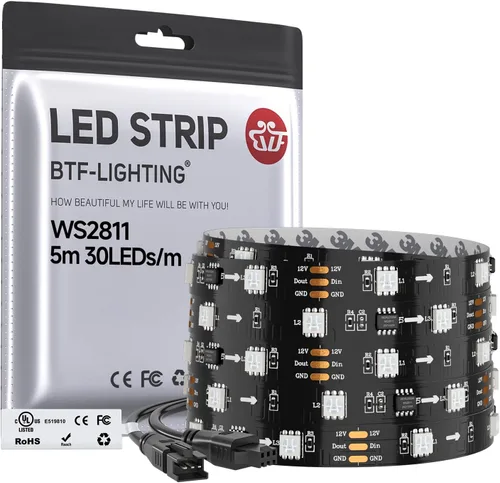 Vista 12 de WS2811ALL, Blanco (White PCB)