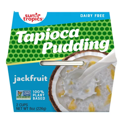 Vista 10 de Sun Tropics Pudín de Tapioca, Chocolate Pudines Veganos, Pudines Sin Lácteos Sin Gluten, Sin OGM Copitas de Pudín Listas para Comer 4.0oz
