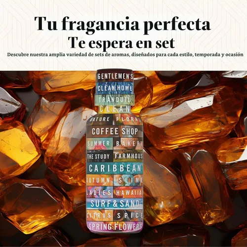 Vista 7 de P&J Trading Aceite Aromático Aceite Ámbar 100ml - Aromas de Vela para Hacer Velas, Aromas Freshie, Suministros para Hacer Jabón, Aromas de Aceite