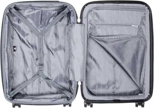 Vista 8 de DELSEY Paris Helium Aero - Juego de 2 maletas rígidas expansibles con ruedas giratorias, Azul cobalto