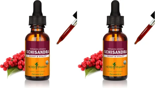 Vista 10 de Herb Pharm Extracto líquido orgánico certificado de bayas Schisandra - 1 onza