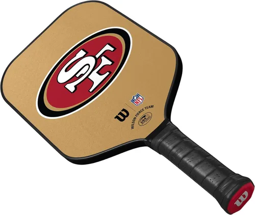 Vista 6 de Wilson NFL Collection - Palas de pickleball Fierce Team, tamaño de agarre 2-4 1/4 pulgadas