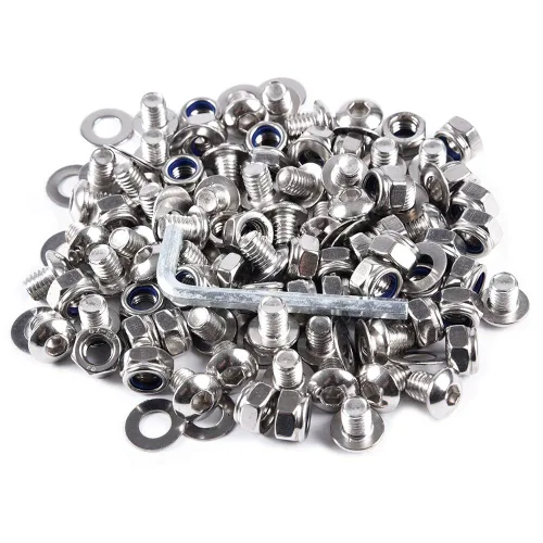 Vista 5 de PIT66 Juego de tornillos/pernos de guardabarros compatible con Ford Universal Pocket/Rivet