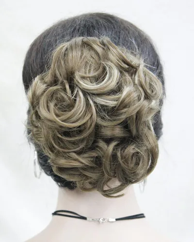 Vista 12 de Wiginway Cola de caballo de pelo para mujer, extensiones de cabello ondulado con clip, color marrón dorado rojizo claro # 12 Marrón dorado rojizo
