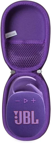 Vista 23 de Hermitshell Funda de viaje para altavoz Bluetooth inalámbrico JBL Clip 3 portátil impermeable (Negro)