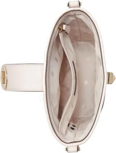 Vista 3 de Kate Spade York Kate Spade - Bolso cruzado para mujer Audrey, mini cubo, rosa claro