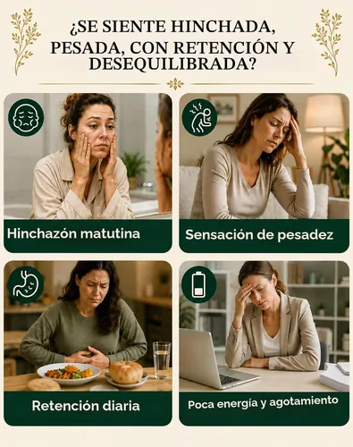 Vista 2 de ANYTALK Gotas de drenaje linfático para hinchazón y equilibrio de líquidos