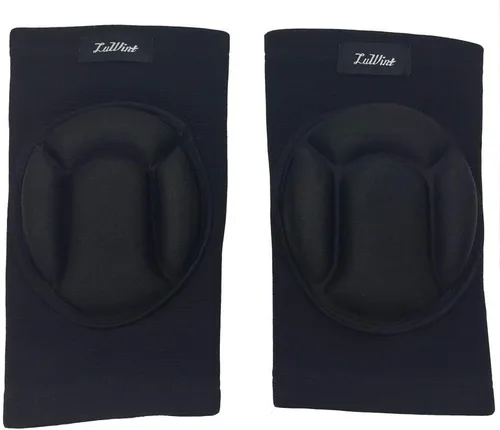 Vista 6 de Luwint Rodilleras de voleibol, rodilleras acolchadas de esponja para evitar colisiones para jóvenes adultos, deportes, voleibol, jardinería