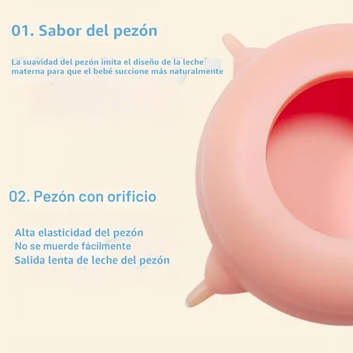 Vista 5 de Alimentador de leche para gatitos y cachorros, comederos para cachorros para múltiples cachorros, de silicona de grado alimenticio para gatitos y 4