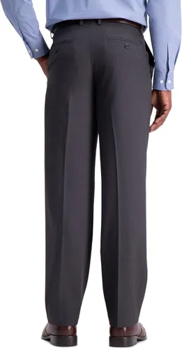 Vista 2 de J.M. Haggar Men's Classic Fit Flat Front Dress Pant-Regular and Big & Tall Sizes