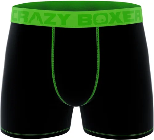 Vista 4 de CRAZYBOXER Disney - Calzoncillos tipo bóxer para hombre paquete de 3