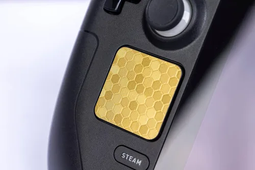 Vista 9 de Touchpad Protector Steam Deck, Touch Pads and Back Buttons Protective Skin Texture Sticker for steam Deck OLED&LCD Touch Trackpads, High end