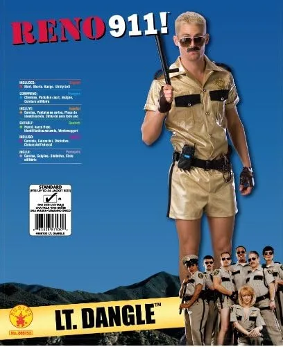 Vista 2 de Reno 911 Deluxe Lt.Hang Disfraz