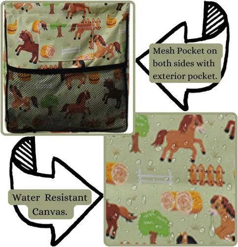 Vista 317 de NGIL Bolsa de comestibles reutilizable extra grande plegable de gran tamaño para comestibles, almacenamiento, picnic, playa, Estampado