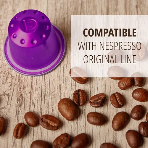 Vista 5 de Nite Owl 120ct Nespresso Original Machine Compatible con Cápsulas I Intensidad 10 I Aluminio Café Cápsulas I Ristretto Italiano I Arábica Espresso