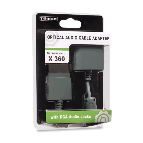 Vista 2 de Tomee Xbox 360 Optical Audio Adapter Cable
