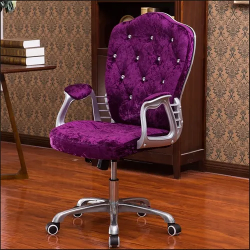 Vista 18 de QQXX Silla de oficina en casa, silla ergonómica de escritorio, silla de computadora con soporte lumbar, reposabrazos, silla ejecutiva giratoria