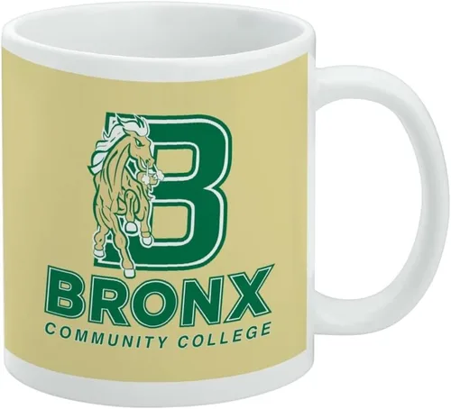 Vista 56 de Taza de cerámica con el logotipo principal de la Universidad Rider, taza de regalo novedosa para café, té y bebidas calientes, 11oz, blanca