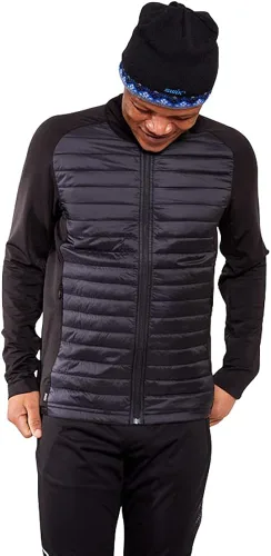 Vista 2 de Swix Navado - Chaqueta de invierno para hombre para deportes al aire libre