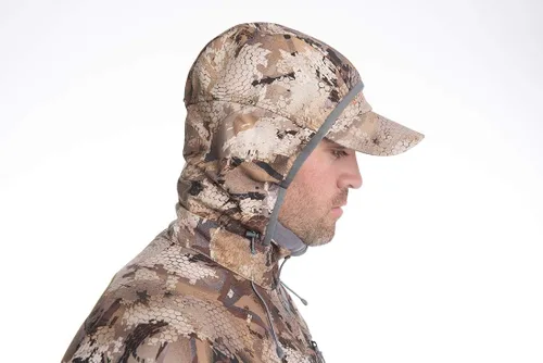 Vista 2 de SITKA - Sudadera con capucha para hombre, resistente al viento, color camuflaje