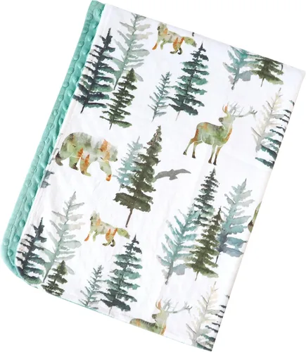 Vista 11 de Honey Lemonade - Manta de bebé de felpa suave y ligera de punto minky para recién nacido de 30 x 40 pulgadas - Manta suave para niños y niñas