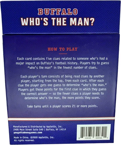 Vista 3 de You Gotta Know ¿Quién es el hombre? - Buffalo Football