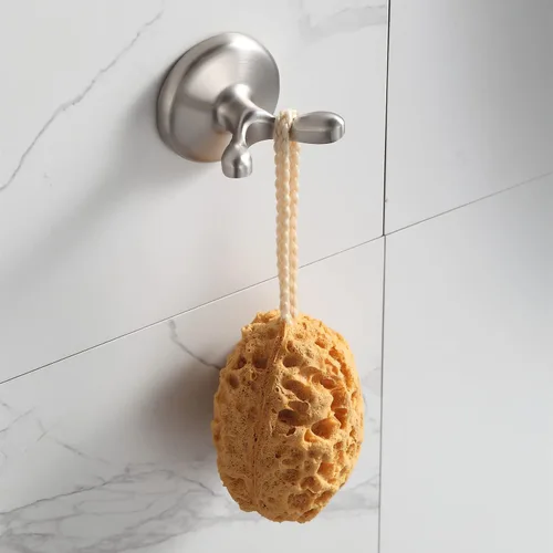 Vista 8 de BGL Juego de accesorios de baño, barra de toalla extensible ajustable de níquel cepillado, juego de 4 piezas de accesorios de baño montado en la 4