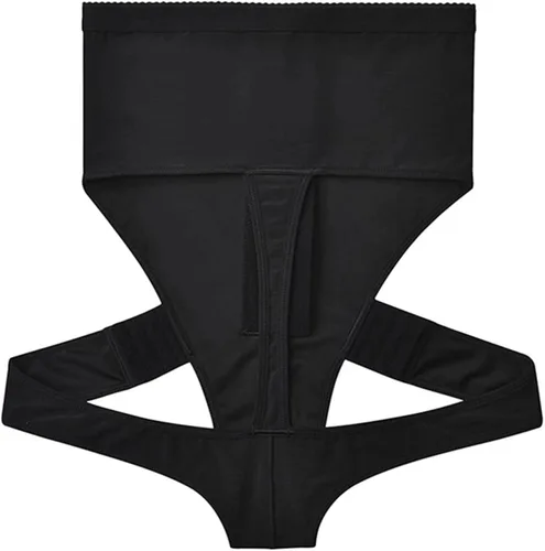 Vista 7 de Entrenador de abdomen con levantamiento de glúteos, cintura alta, braguitas con control de levantamiento de cadera