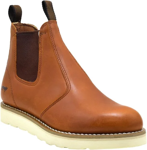 Vista 7 de Botas Chelsea Romeo de Golden Fox para hombre, cómodas y fáciles de poner
