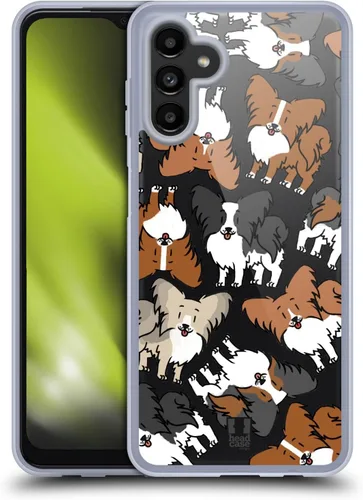 Vista 14 de Head Case Designs Airedale Terrier Dog Breed Patterns 4 Gel Case [Military Grade Protection] Compatible with Samsung Galaxy A13 5G (2021)