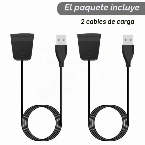 Vista 6 de Emilydeals Cargador para Fitbit Alta HR, cable de carga USB de repuesto para Fitbit Alta HR [2 unidades, 3.3 ft/3.3 pies] (2)