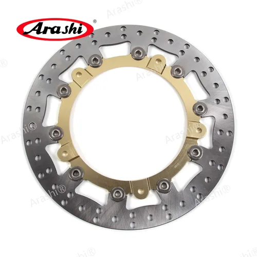 Vista 2 de Arashi Rotores de disco de freno delantero para BMW F750GS ABS 2018-2021 / F850GS ABS 18-21 / F850GS Adeventure ABS 2018-2021 Accesorios de repuesto