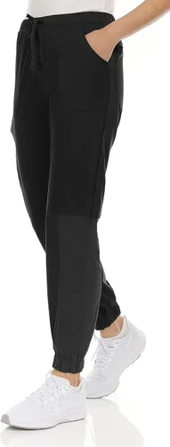 Vista 3 de MediChic Scrubs - Pantalones deportivos de malla con seis bolsillos