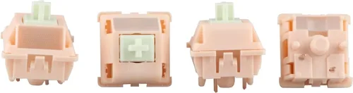 Vista 4 de EPOMAKER CIDOO Mint Mechanical Switch Set, Linear, Pre-lubed, 5 Pin Switch, 35 Pieces for Customizing Keyboards (Mint Linear Switch)