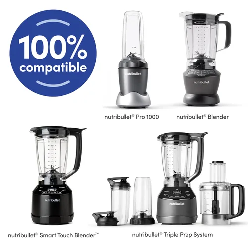 Vista 2 de NutriBullet Taza de viaje de 20 oz con tapa para llevar