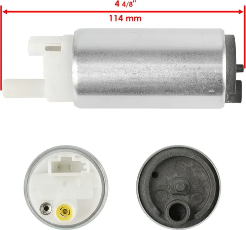 Vista 2 de Caltric Intank - Bomba de combustible compatible con Suzuki V-Strom Dl1000 Dl 1000 Dl-1000 2007-2009 2012