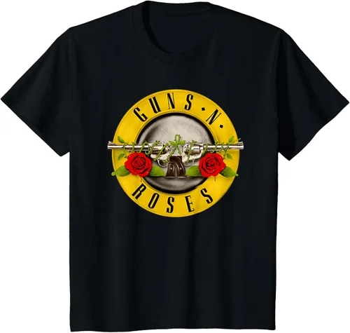 Vista 5 de Camiseta oficial Guns N' Roses con logotipo de bala
