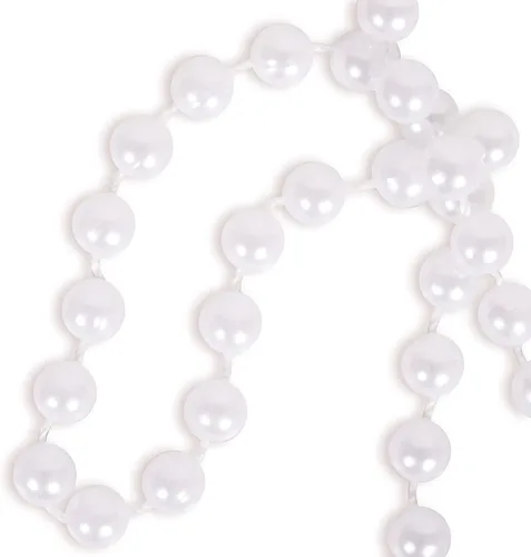 Vista 2 de Kangaroo Collar largo de perlas para mujer, collar de perlas sintéticas, joyería de los años 20, collar largo de perlas para disfraz, boudoir Great