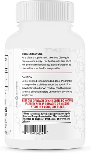 Vista 6 de Extracto de remolacha roja, 1300 mg por porción, suplemento de remolacha en polvo, 60 cápsulas, 1 mes, apto para veganos, fabricado en Estados Unidos