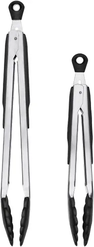 Vista 8 de OXO Good Grips Pinzas de bloqueo de 9 pulgadas con cabezales de nailon