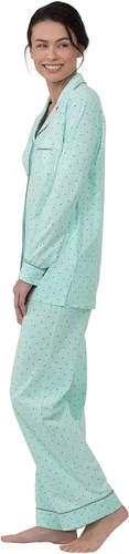 Vista 63 de PajamaGram Conjunto de pijama para mujer – Pijama para mujer, jersey novio, 100% algodón
