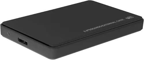 Vista 3 de Disco duro móvil, caja de disco duro, material ABS Interfaz USB 3.0 de alta velocidad para WINDOWS7/XP/Vista discos duros de 2.5 pulgadas (negro)