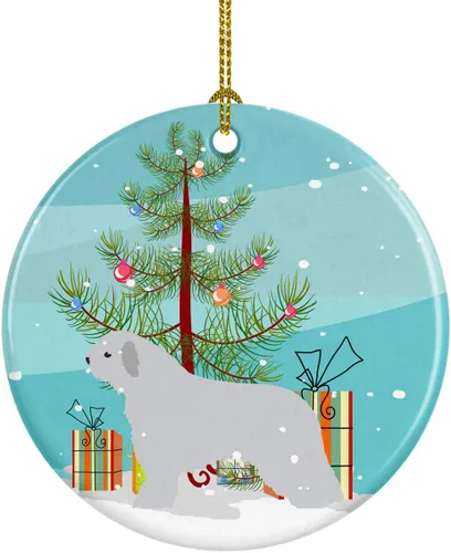 Vista 43 de Caroline's Treasures Cavalier King Charles Spaniel - Adorno de cerámica para árbol de Navidad, decoración colgante para el hogar, Navidad, fiestas