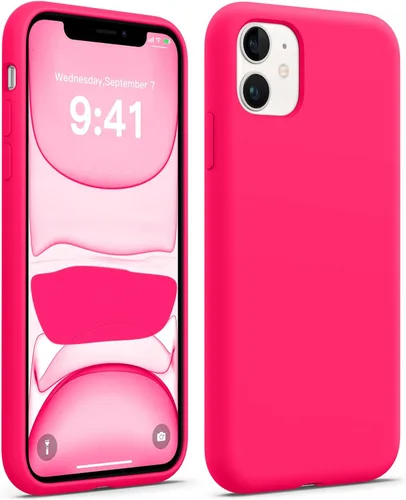 Vista 21 de AOTESIER Compatible con Funda iPhone 11, [Silicona de Grado Alimenticio] Protección Completa de Cuerpo Completo contra Caídas a Prueba de Golpes